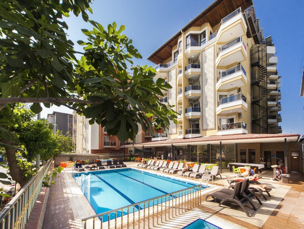 Kleopatra Ada Beach Hotel Alanya Exterior photo