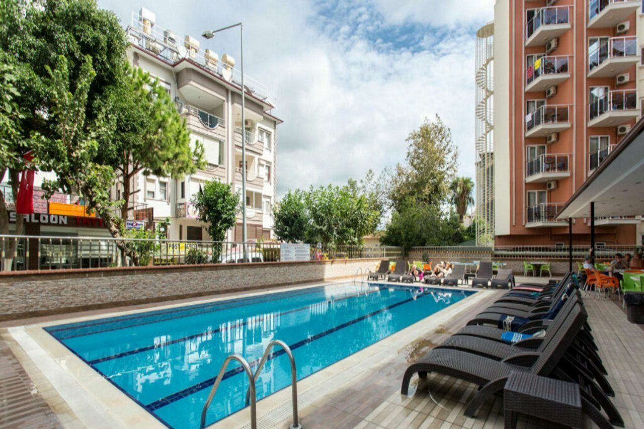 Kleopatra Ada Beach Hotel Alanya Exterior photo