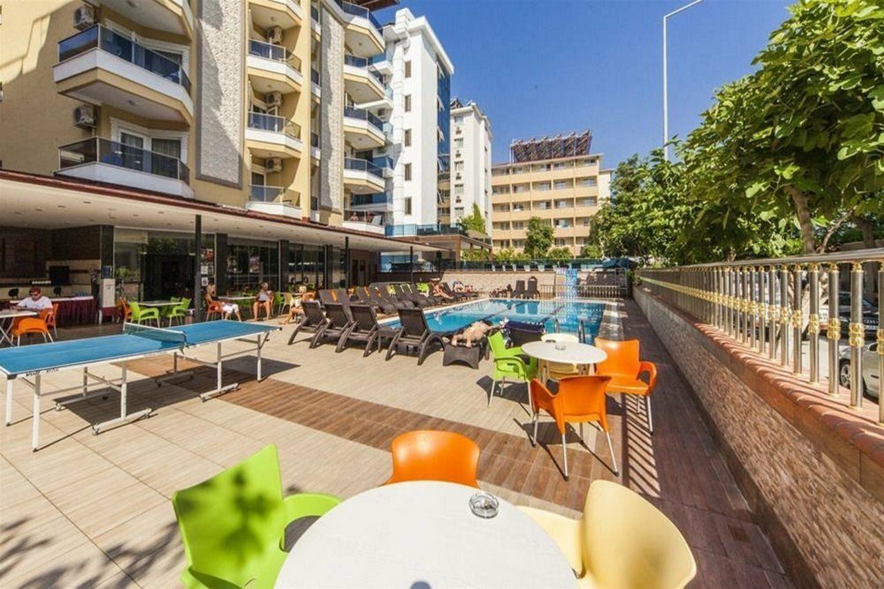 Kleopatra Ada Beach Hotel Alanya Exterior photo